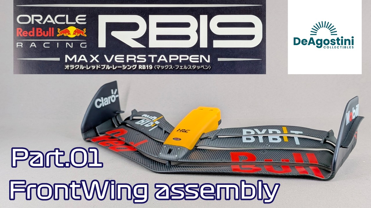 DeAgostini] Building the 1/8 Scale Red Bull RB19 Weekly - Part 01