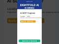 Eightfold AI | AI SDET Engineer | Off Campus 2026 | Apply Now | India