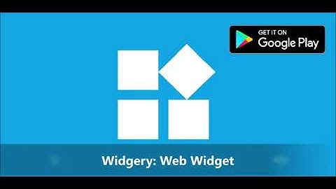 Widgery: Web Widget [Spanish]