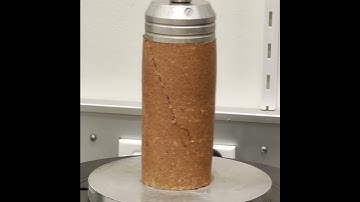 Big Crack Appears in Soil #engineering #education #experiment | Unconfined Compression Test