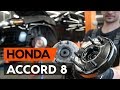 Как заменить опору стойки переднего амортизатора на HONDA ACCORD 8 (CU2) [ВИДЕОУРОК AUTODOC]