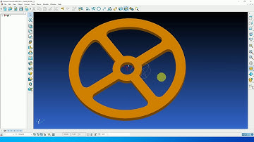 Delcam powershape 3D model wheel full commands and use to easy way to make 3d Model in delcam