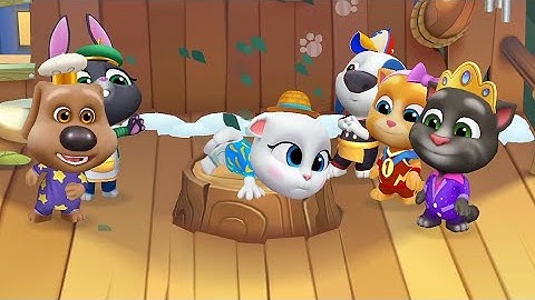 MY TALKING TOM FRIENDS: UP GAMEPLAY 2023 PART 1 ~ IOS, WALKTHROUGH, ANDROID, MOBILE GAME