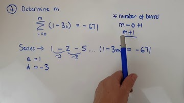 Grade 12 Sequences and Series Part 3d AS Example 4 Advanced