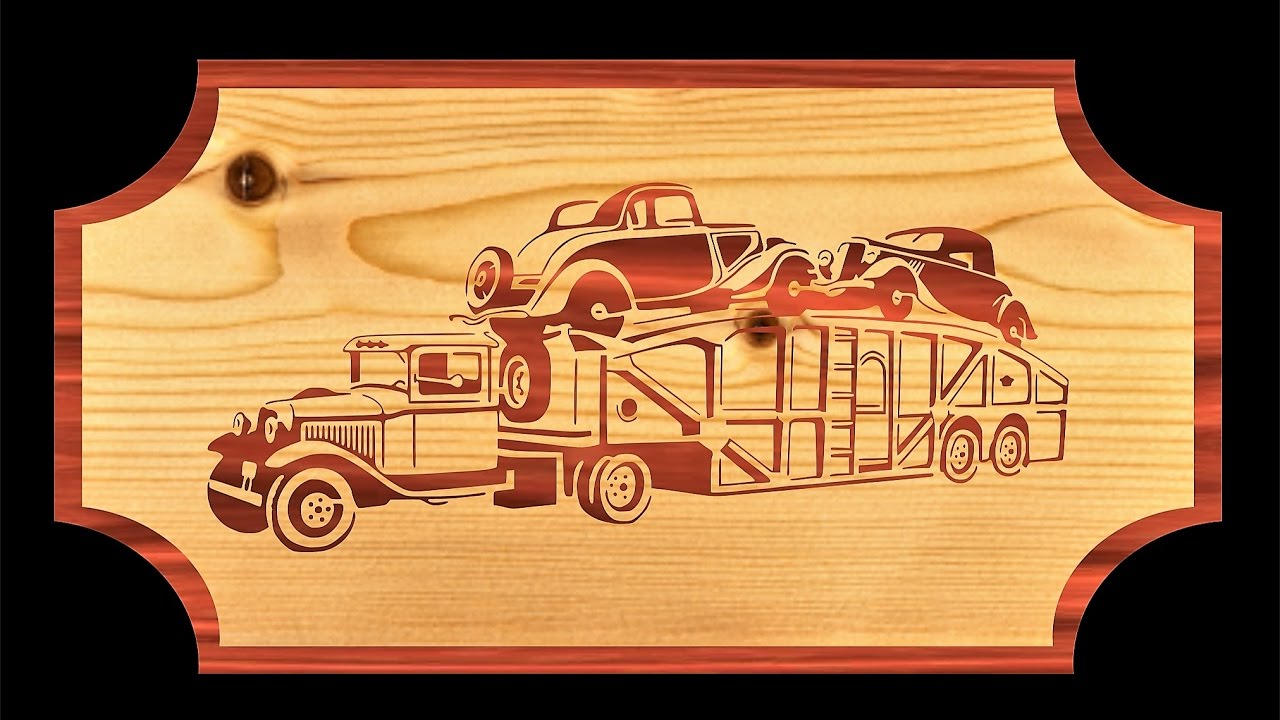 Wood Simulation Plaque YouTube