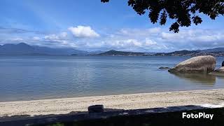 Praia do Bom Abrigo em coqueiros-floripa
