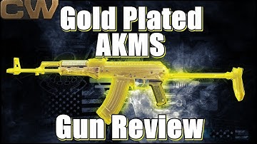 Contract Wars - Gold plated AKMS (GUN REVIEW) *Dedicated video*