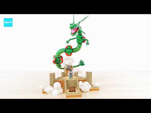 レゴ ポケモン レックウザ 72168 大人レゴ ／ LEGO Pokémon Rayquaza Speed build &amp; Review