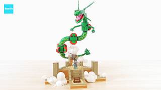 レゴ ポケモン レックウザ 72168 大人レゴ ／ LEGO Pokémon Rayquaza Speed build & Review
