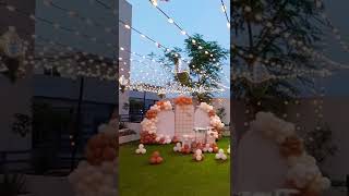 Monin's 1st birthday Teddy bear theme 🧸🌸