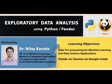 Exploratory Data Analysis using Python/Pandas | EEES UoP