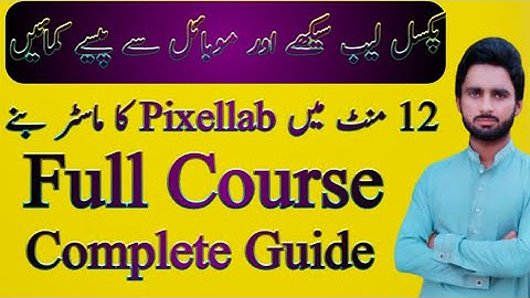 Pixellab Full Tutorial 2023 || Pixellab Complete Course | Step By Step | Dr How