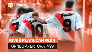 RIVER PLATE CAMPEÓN | Torneo Apertura 1999