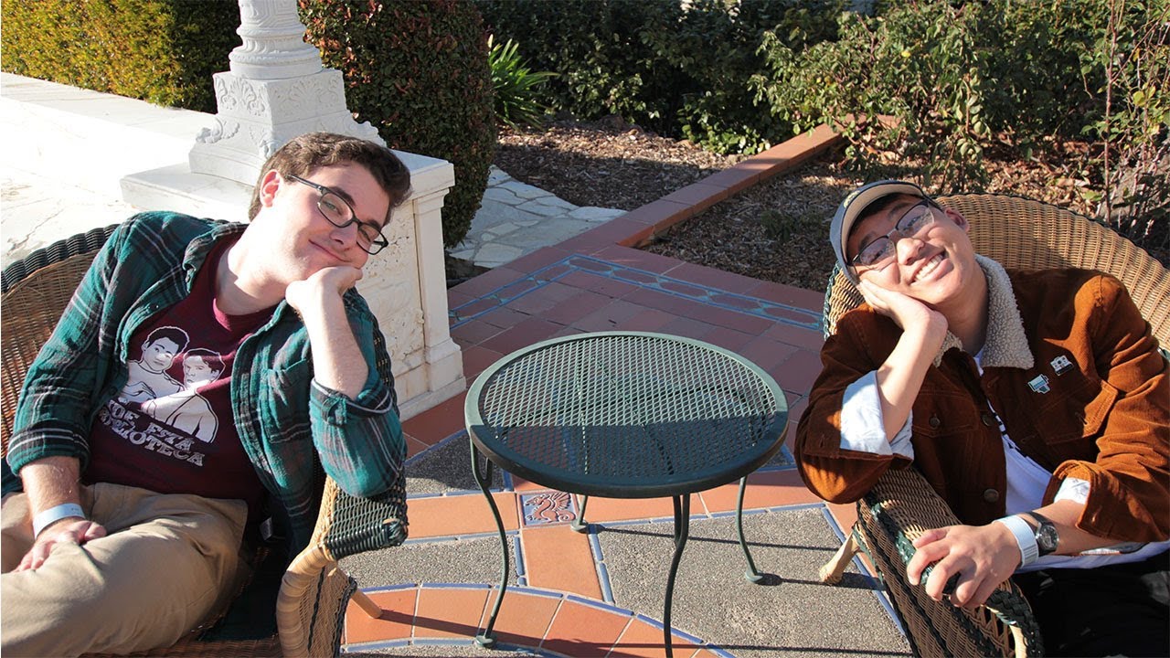 i went to hearst castle with some of my best friends