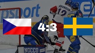 Česko VS Švédsko (4:3) České Hokejové Hry