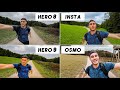 GoPro Hero 9 vs. GoPro Hero 8 vs. Insta360 One R vs. DJI Osmo Action: The Ultimate Comparison