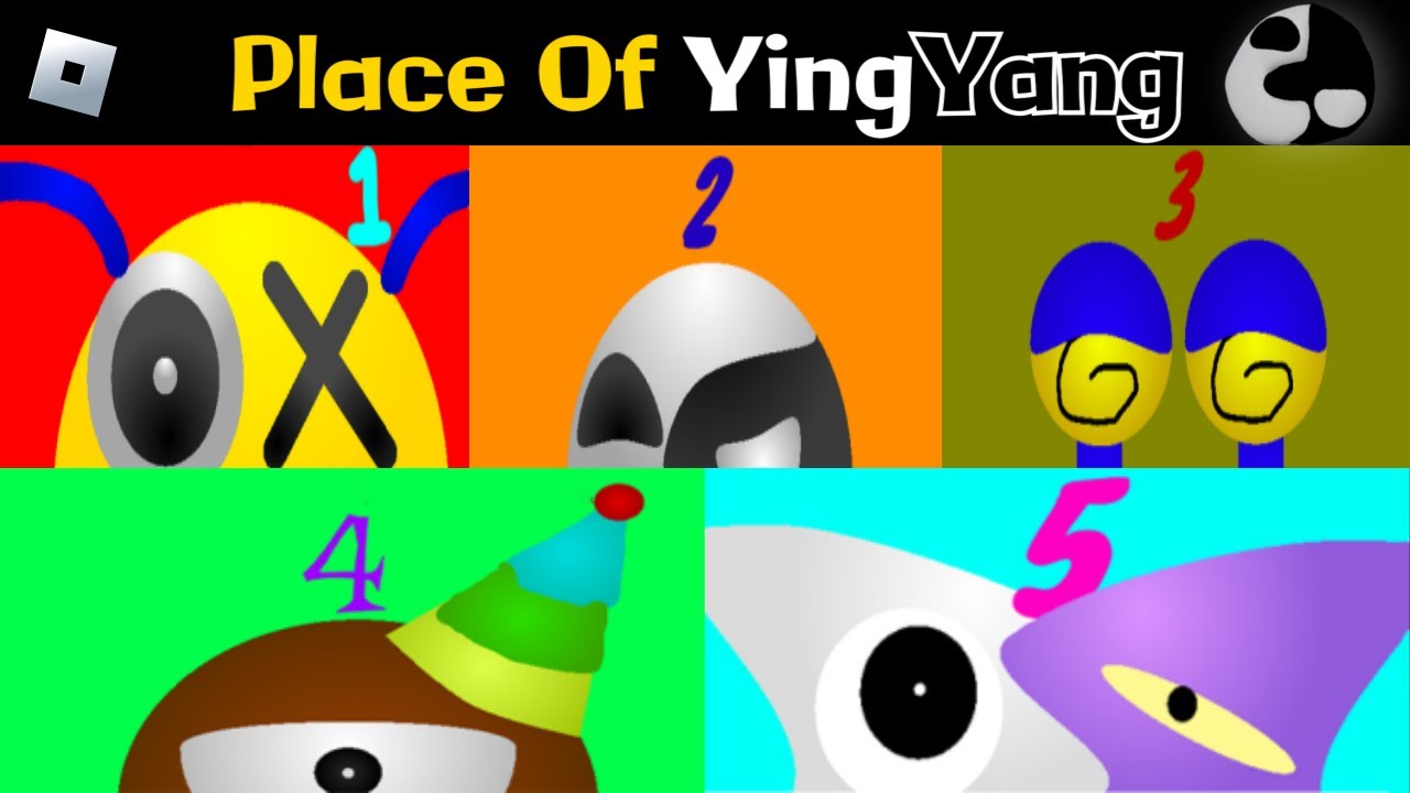 Place of YingYang [Chapter 1 - 5] : roblox mascot horror gameplay walkthrough