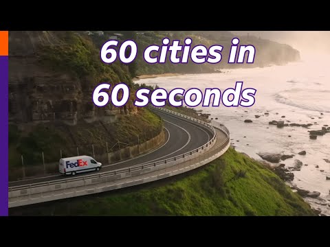 60 cities in 60 seconds