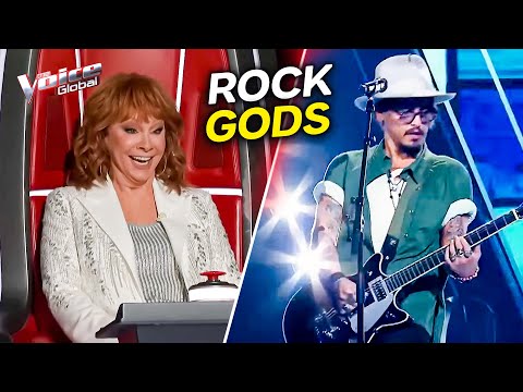 10 Times ROCK GODS Shook The Stage The Voice 