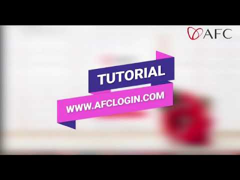 AFC SOP - Tutorial utk Login