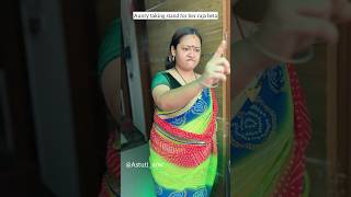 Aunty taking stand for her RAJA BETAconedy auntycomedy ytshorts