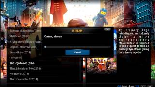 XBMC configuring iStream to play; not fail
