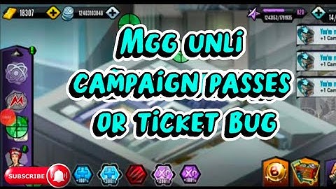Mgg unli campaign passes or ticket bug #gaming  #games  #gamer  #mgg
