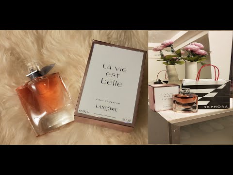 lancome-la-vie-est-belle----eau-de-parfum-spray-unpacking-and-review