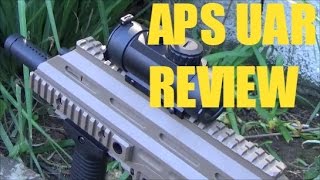 APS UAR (Urban Assault Rifle) Tan Airsoft Gun Review