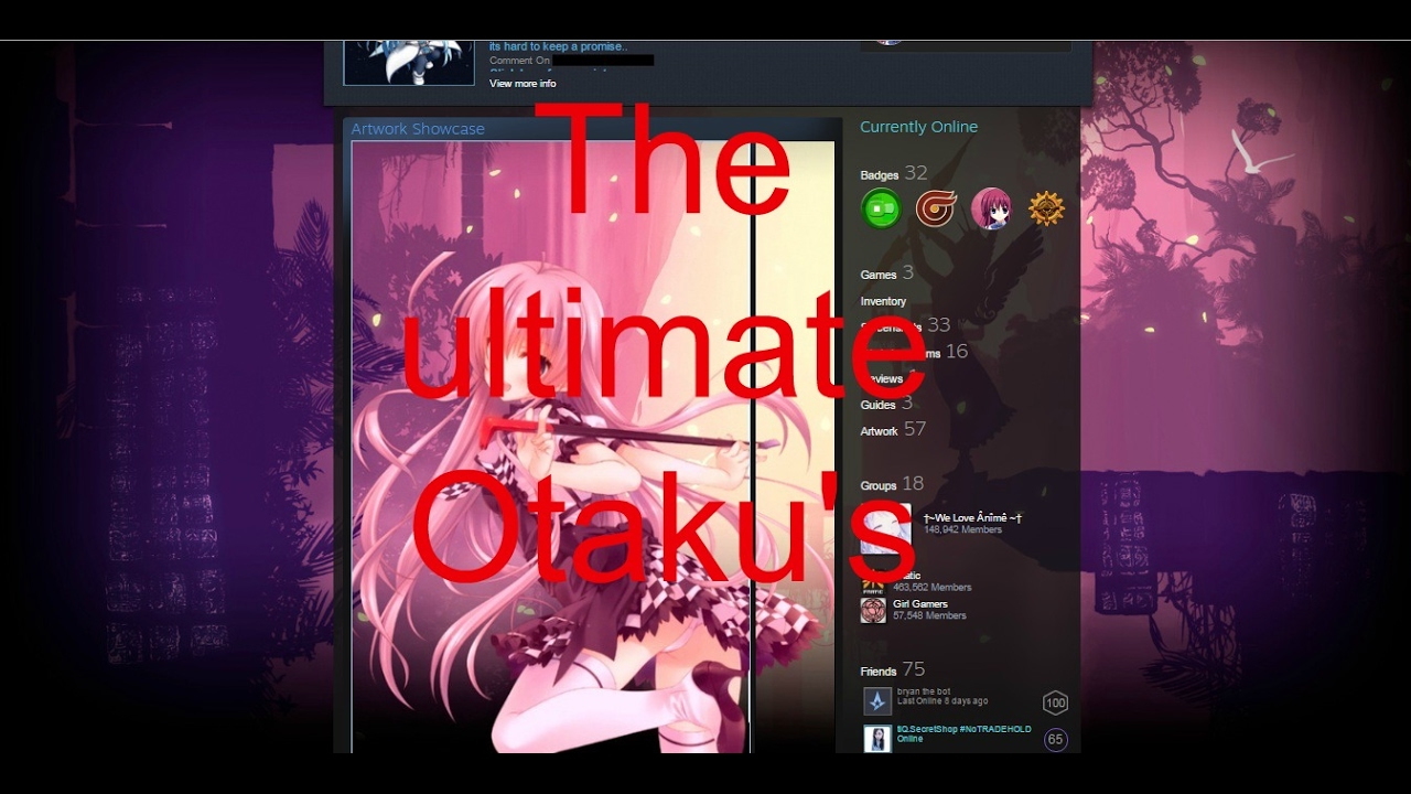 Featured image of post Naruto Steam Profile Artwork Steam release joukiton is an advanced nature kekkei t ta an advanced version of kekkei genkai which is created by combining the fire water and yin natures