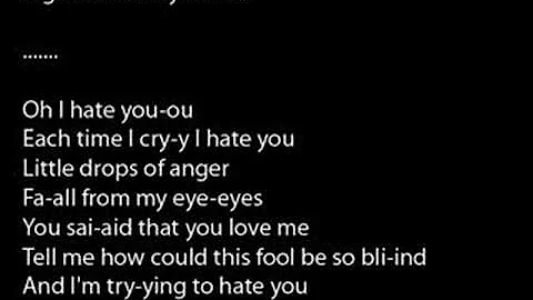 Ronnie Milsap-i hate you