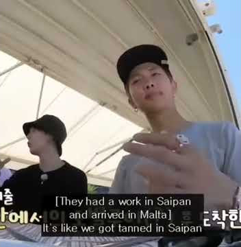 BTS JUNGKOOK THE MALTA GRUBBY IN MALTA  APPLYING SUN BLOCK CREAM
