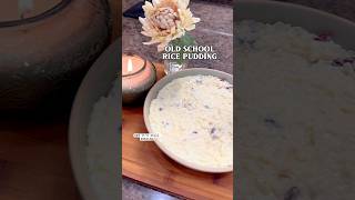 Old School Rice Pudding #recipe in bio #cranberries #sweettooth #easyrecipe #treat #sweetrice #yum