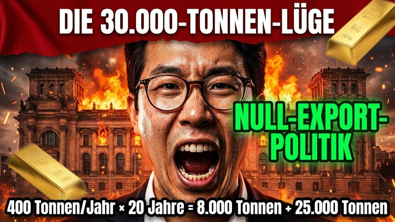 DIE „SCHATTEN“-PRÜFUNG: Warum Analysten glauben, dass China 30.000 Tonnen Gold versteckt.