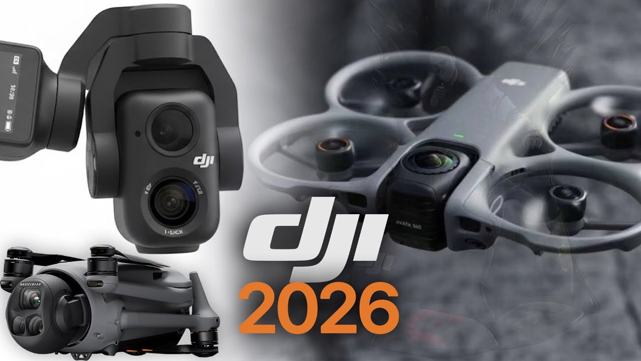 NEW DJI Releases in 2026 Leaked: Avata 360, Pocket 4, & Mavic 5?