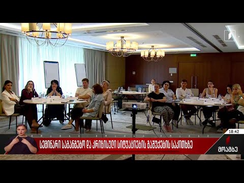 სემინარი საგანგებო და კრიზისული სიტუაციების გაშუქების საკითხზე