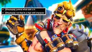 JUNKRAT is NOT a HIGH SKILL HERO