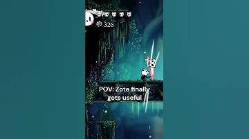 ZOTE Finally Being Useful Hollowknight 