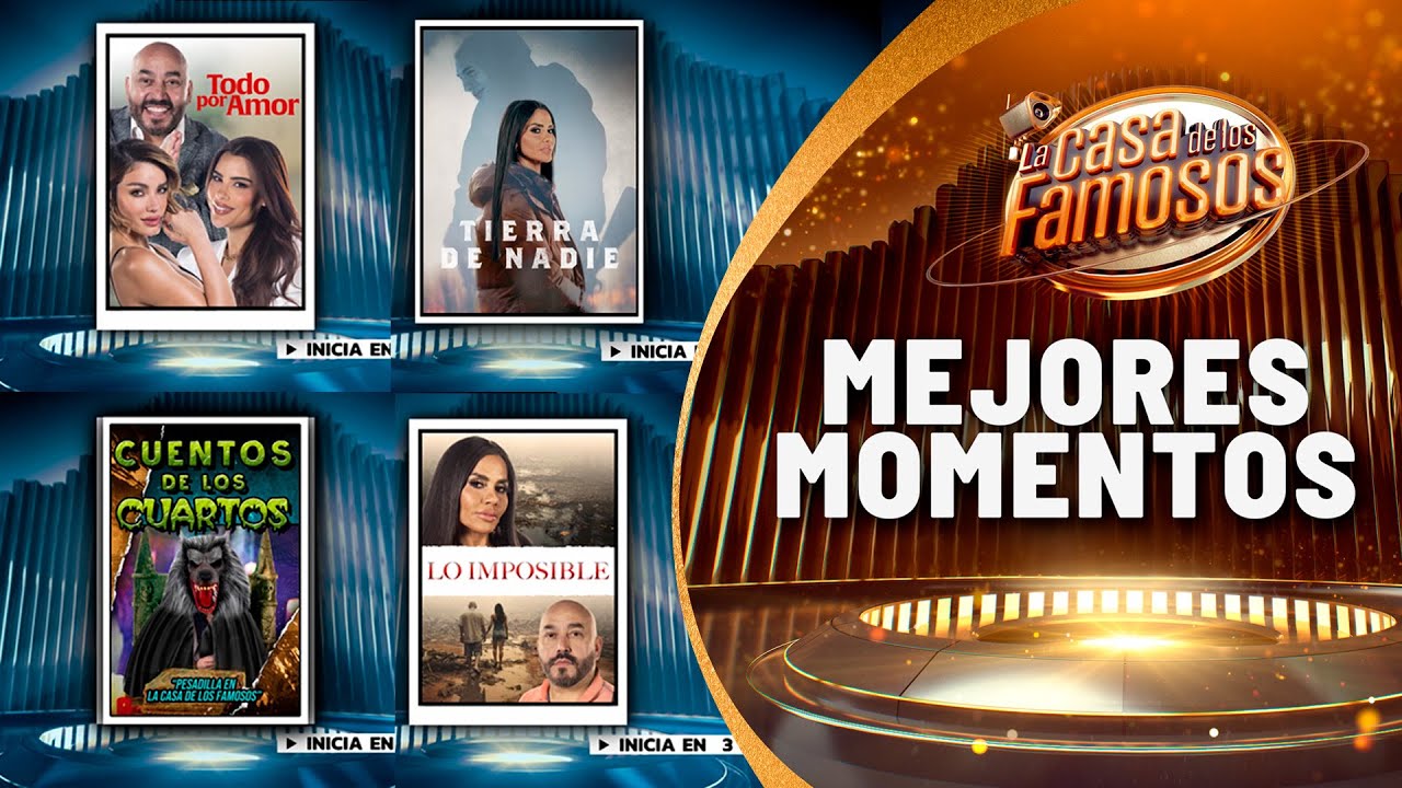 Última Noche de Cine en "La Casa de los Famosos" 😃🎞️📽️🎬| La Casa de los ...