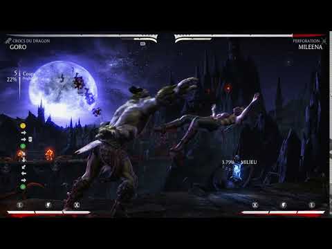 Mortal Kombat XL: Goro (Dragon Fangs) 0Bar 31% bnb combo