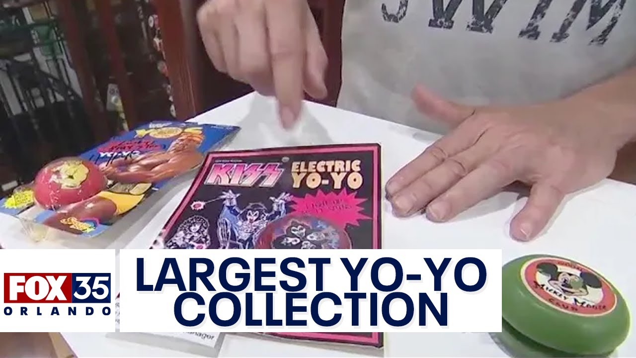 Florida home to world's largest yo-yo collection - YouTube