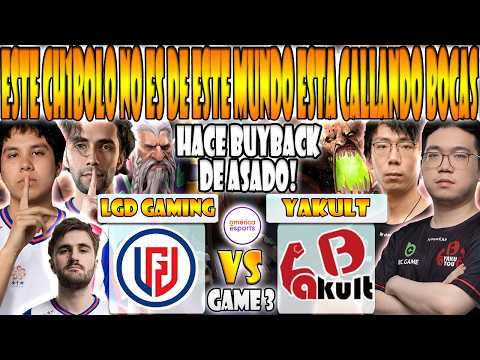LGD GAMING vs YAKULT BROTHERS BO3[GAME 3]WITS, SUMAIL, DAVAI vs EMO, LOU-PGL WALLACHIA SEASON 9-DOTA