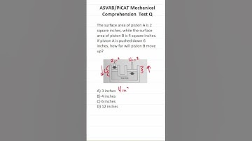 Mechanical Comprehension Practice Test Question for the ASVAB & PiCAT #acetheasvab #grammarhero