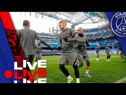 PARIS SAINT GERMAIN X REAL MADRID - AO VIVO - PRÉ-JOGO - CHAMPIONS LEAGUE -  ARQUIBANCADA LIVE 15/02 