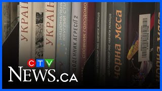 Ukrainian books donated to Winnipeg library