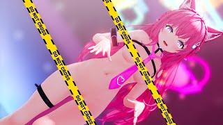 【Mmd R18 Hololive/4K】《Hakui Koyori (博衣こより)》~《Kairiki Bear かいりきベア Feat.初音ミク~《Darling Dance (ダーリンダンス)》