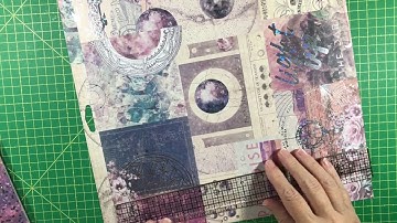 Moon Child Mini Album Tutorial - pt1