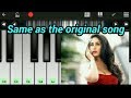 Raabta (Kehte hain khuda ne) - Easy Mobile piano notes by perfect piano