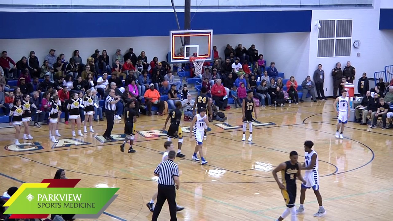 Snider 50 at Carroll 41 | Boys Basketball Broadcast 2-3-17 indiana high school athletic association football