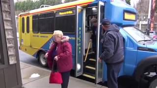 Burns, Seniors Celebrate Return of Bus Service screenshot 3